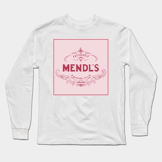 Mendl's Patisserie Long Sleeve T-Shirt by DankSpaghetti